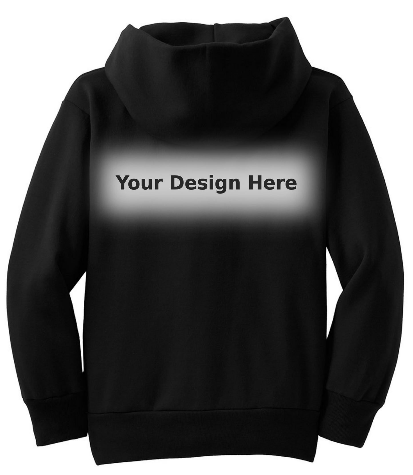 Your Custom Design Hoodie - Center Chest